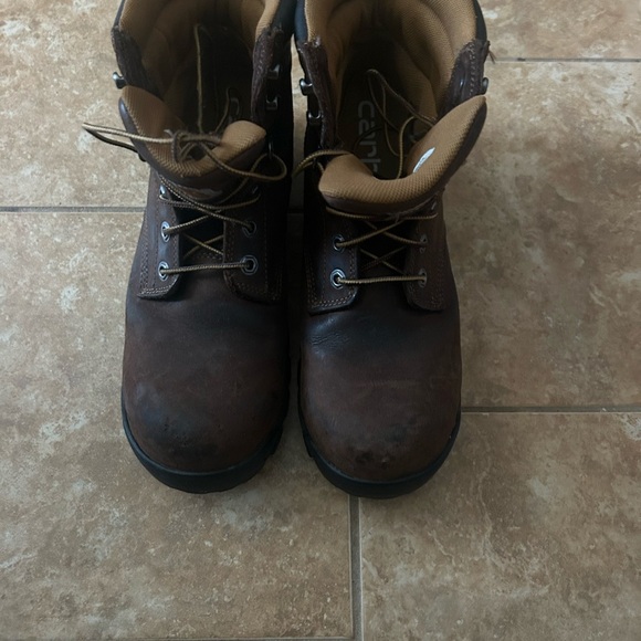 Carhartt Men's Brown Work Boots - Picture 3 of 8